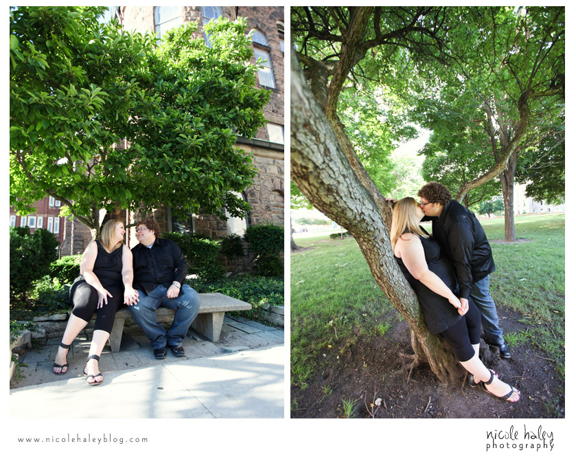 chelsey and brent, engagement session, michigan state capitol building, lansing, nicole haley photography