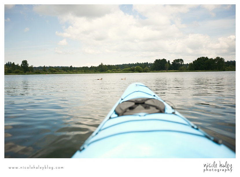 nicole haley photography, seattle, kayaking