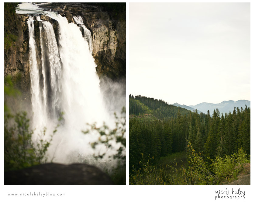 nicole haley photography, seattle, mountains, waterfall