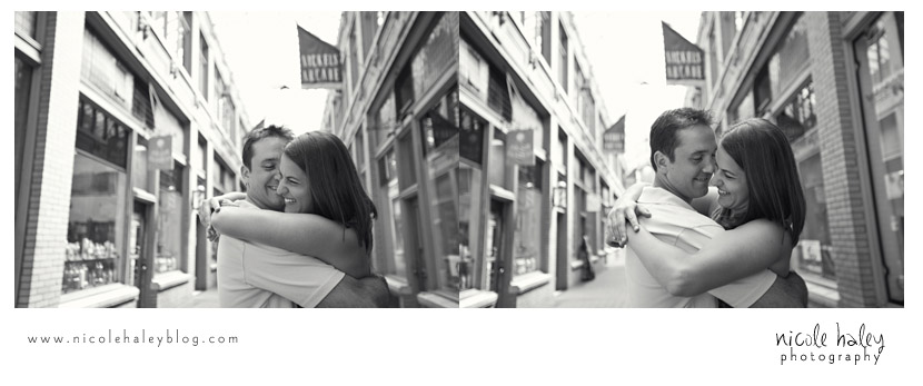 Cory & Diana, Engagement Photos, Nickels Arcade, Ann Arbor Wedding Photography, Nicole Haley Photography