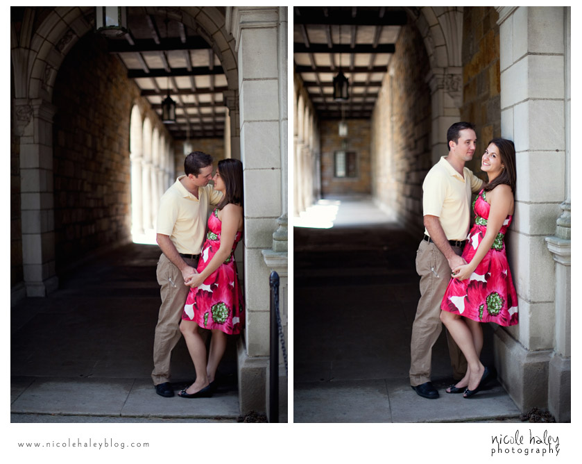Cory & Diana, Engagement Photos, University of Michigan Law Quad, Ann Arbor Wedding Photography, Nicole Haley Photography