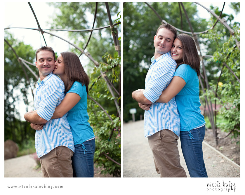 Cory & Diana, Engagement Photos, Matthaei Botanical Gardens, Ann Arbor Wedding Photography, Nicole Haley Photography