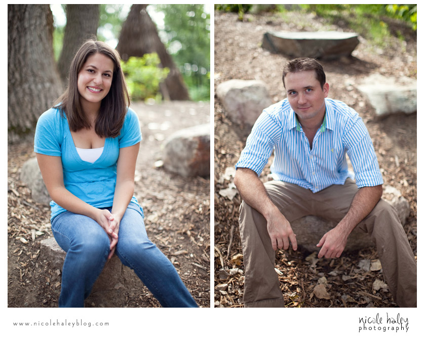 Cory & Diana, Engagement Photos, Matthaei Botanical Gardens, Ann Arbor Wedding Photography, Nicole Haley Photography