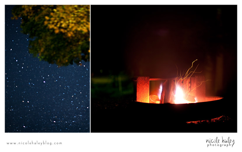 nicole haley photography, campfire, the little things