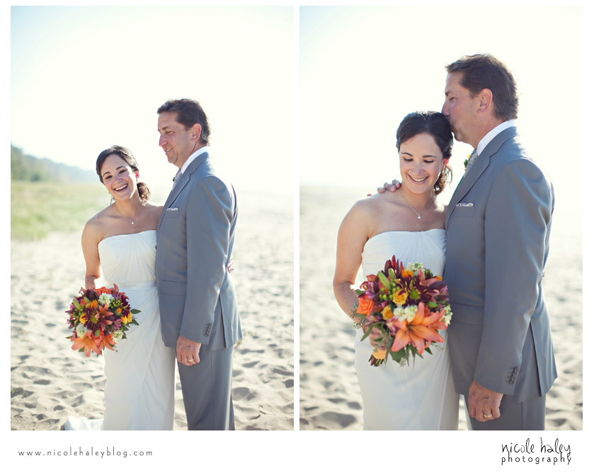 nicole haley photography, howard and dana, south haven, michigan outdoor wedding