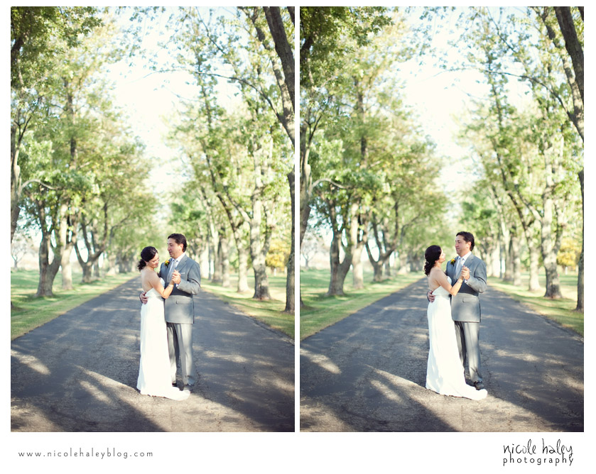 nicole haley photography, howard and dana, south haven, michigan outdoor wedding