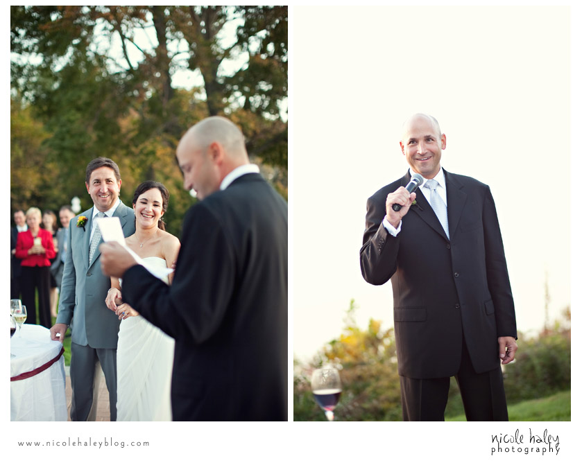 nicole haley photography, howard and dana, south haven, michigan outdoor wedding