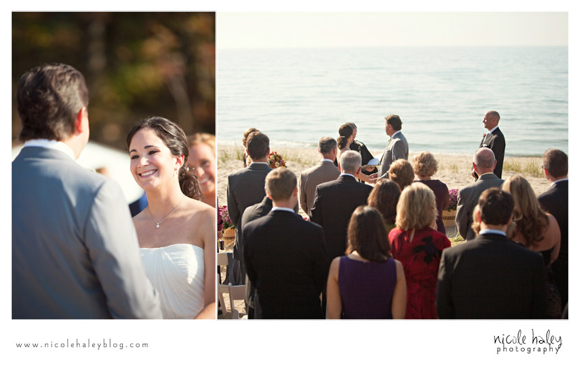 nicole haley photography, howard and dana, south haven, michigan outdoor wedding