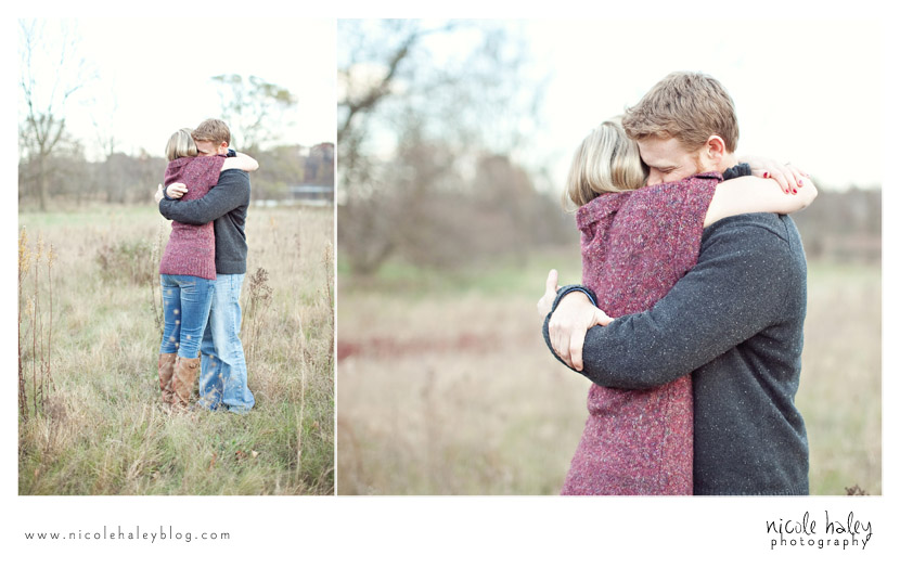 Ashlee and Andrew, Nicole Haley Photography, Kensington Metropark, Fall Engagement Session, Ann Arbor Wedding Photography