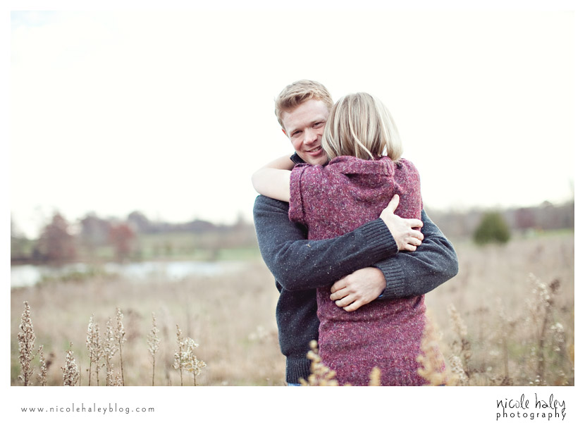 Ashlee and Andrew, Nicole Haley Photography, Kensington Metropark, Fall Engagement Session, Ann Arbor Wedding Photography