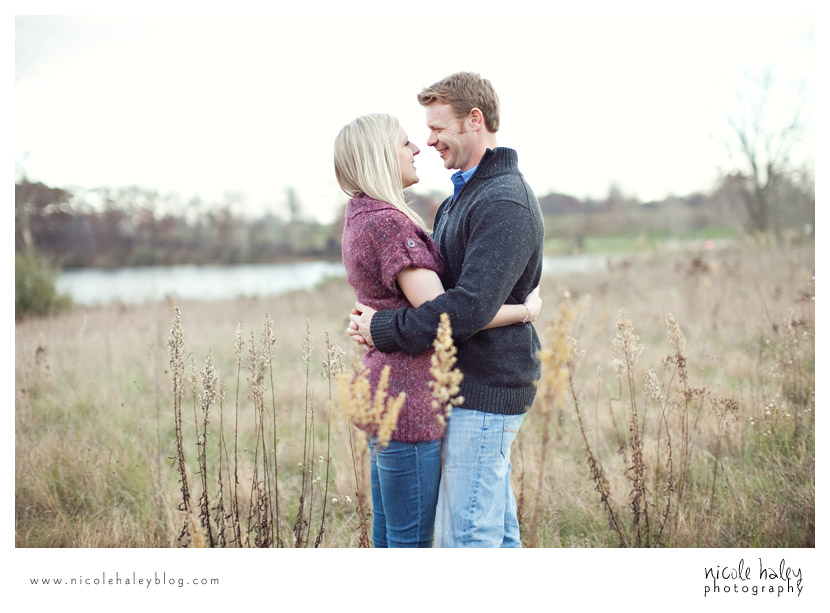 Ashlee and Andrew, Nicole Haley Photography, Kensington Metropark, Fall Engagement Session, Ann Arbor Wedding Photography