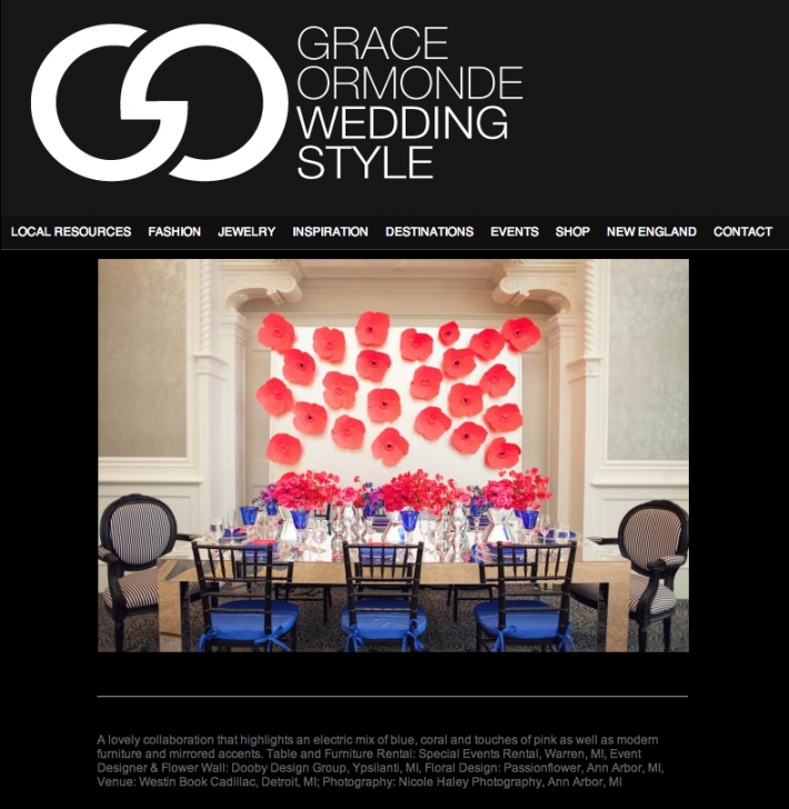 Tablescape on Grace Ormonde Wedding Style