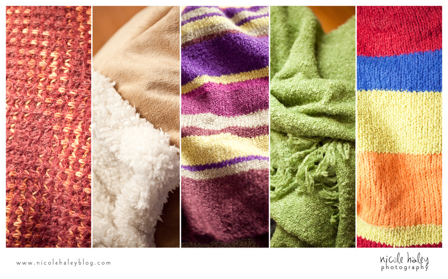 nicole haley photography, the little things, blankets