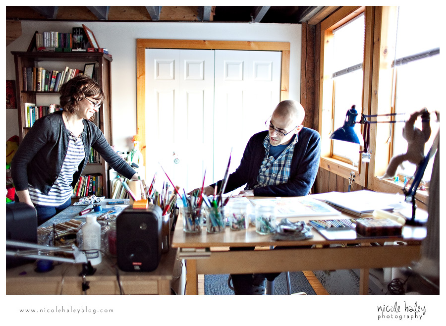 Nicole Haley Photography, A Sick Day for Amos McGee, Erin Stead, Phil Stead