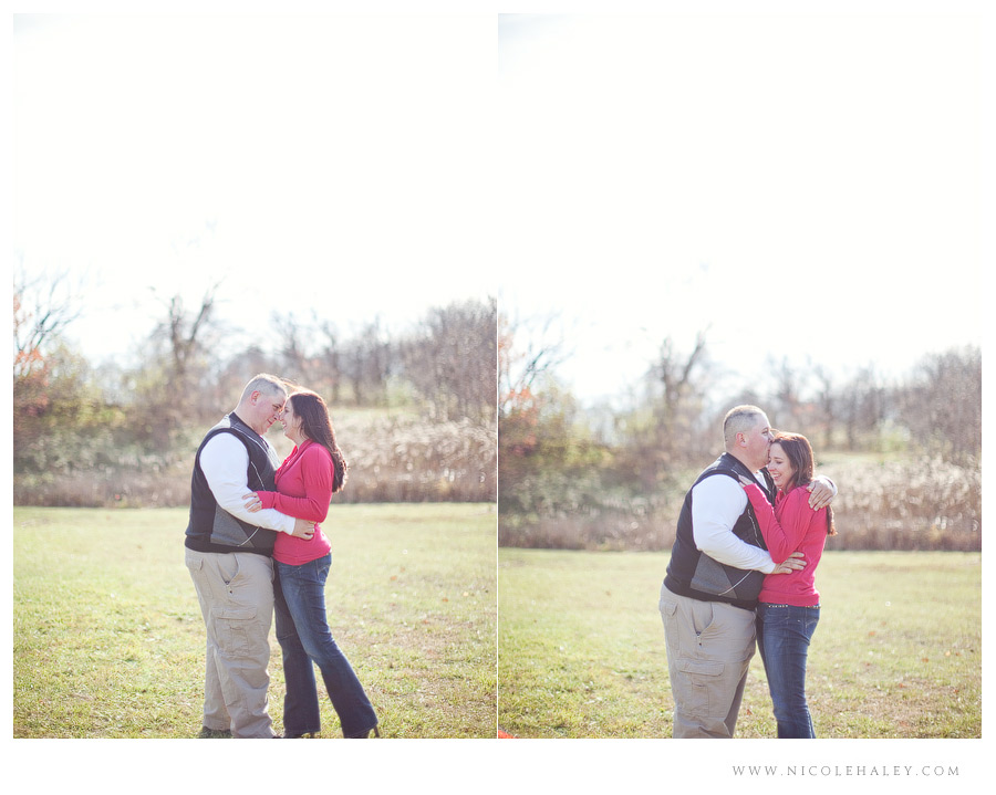 nicole haley photography, fall engagement in michigan