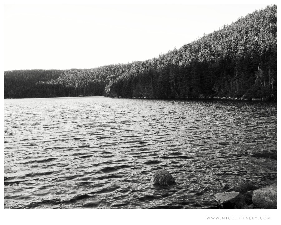 nicole haley photography, speck pond in maine, appalachian trail