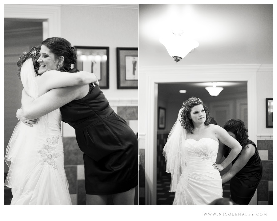 oakhurst wedding, michigan winter wedding