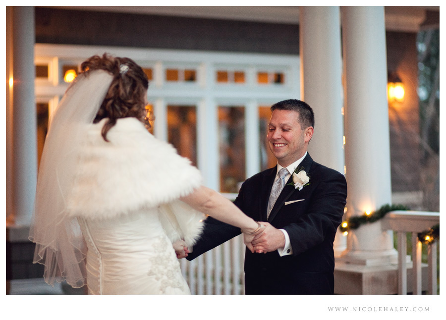 oakhurst wedding, michigan winter wedding