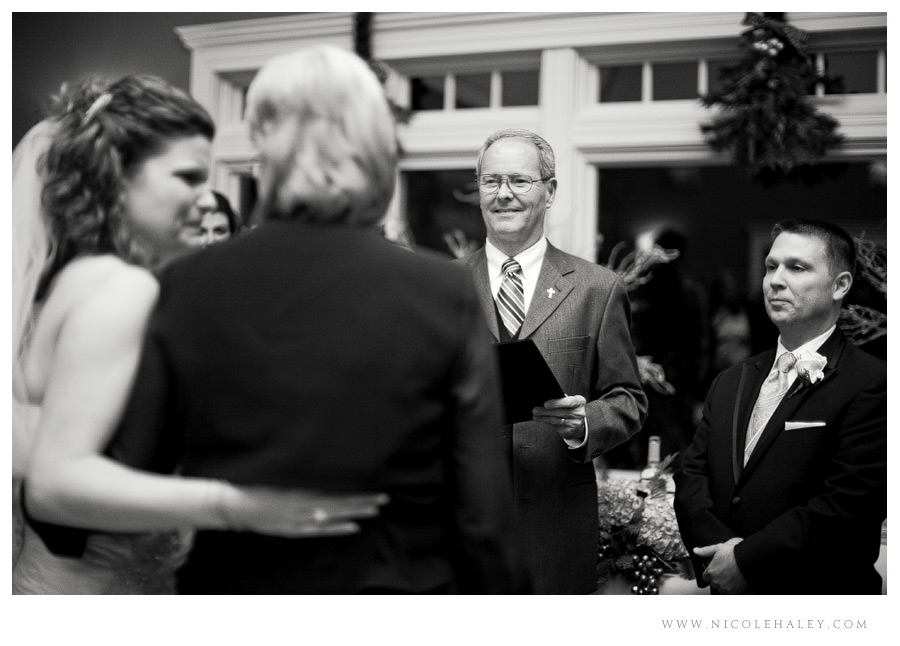 oakhurst wedding, michigan winter wedding