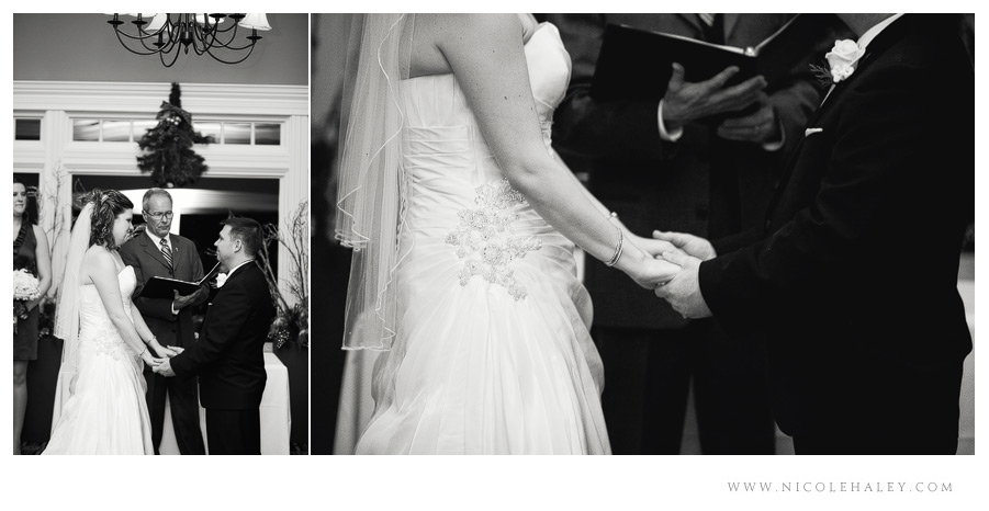 oakhurst wedding, michigan winter wedding
