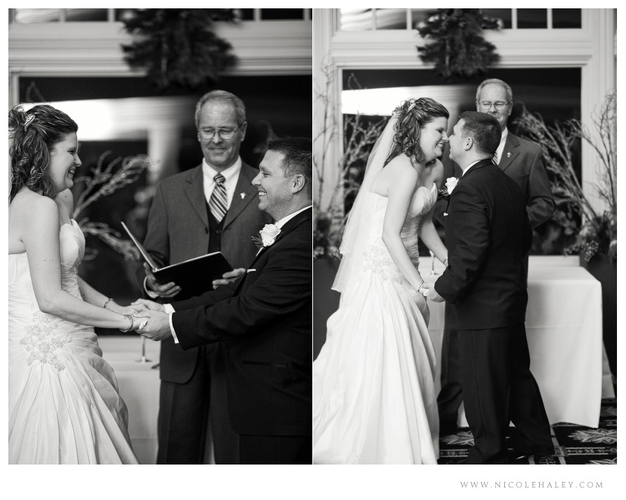 oakhurst wedding, michigan winter wedding