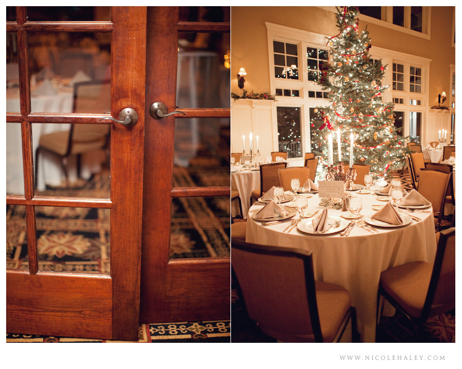 oakhurst wedding, michigan winter wedding