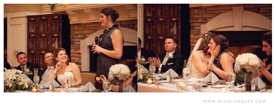 oakhurst wedding, michigan winter wedding