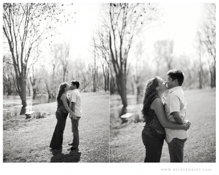 Engagement session at The English Inn, Eaton Rapids