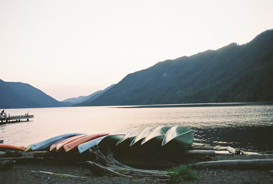 Seattle Photography, Crescent Lake in Olympic National Park