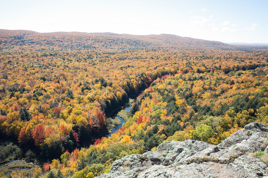 porcupine mountains state park - nicole haley photography - lake of the clouds - escarpment trail