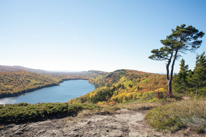 porcupine mountains state park - nicole haley photography - lake of the clouds - escarpment trail