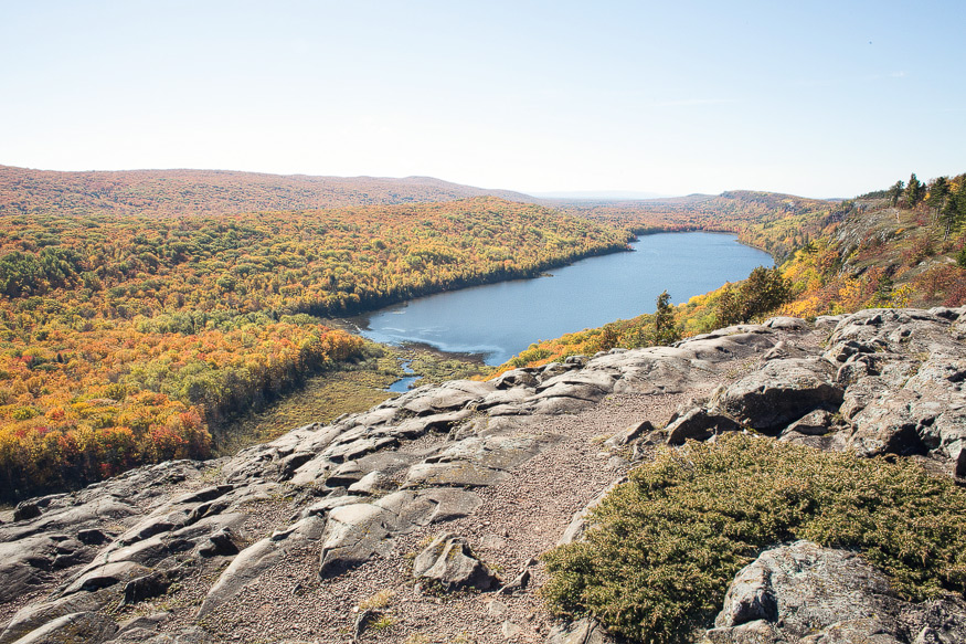 porcupine mountains state park - nicole haley photography - lake of the clouds - escarpment trail