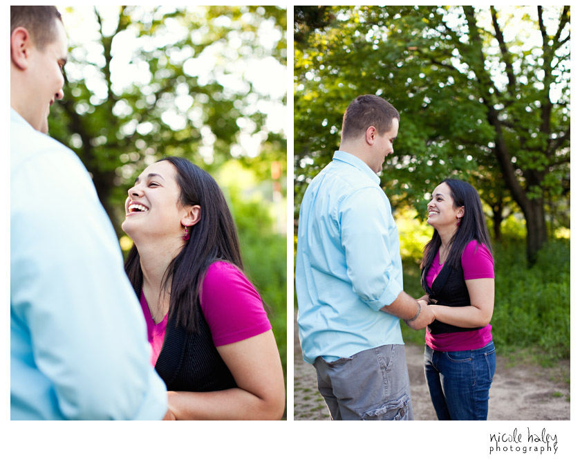 East Lansing Engagement Photos, MSU Gardens