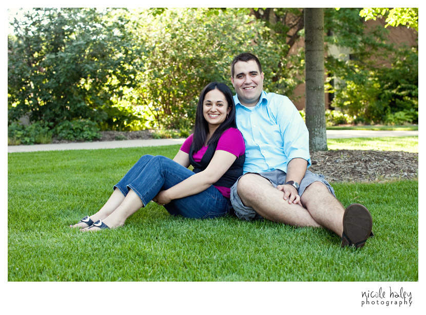 East Lansing Engagement Photos, MSU Gardens