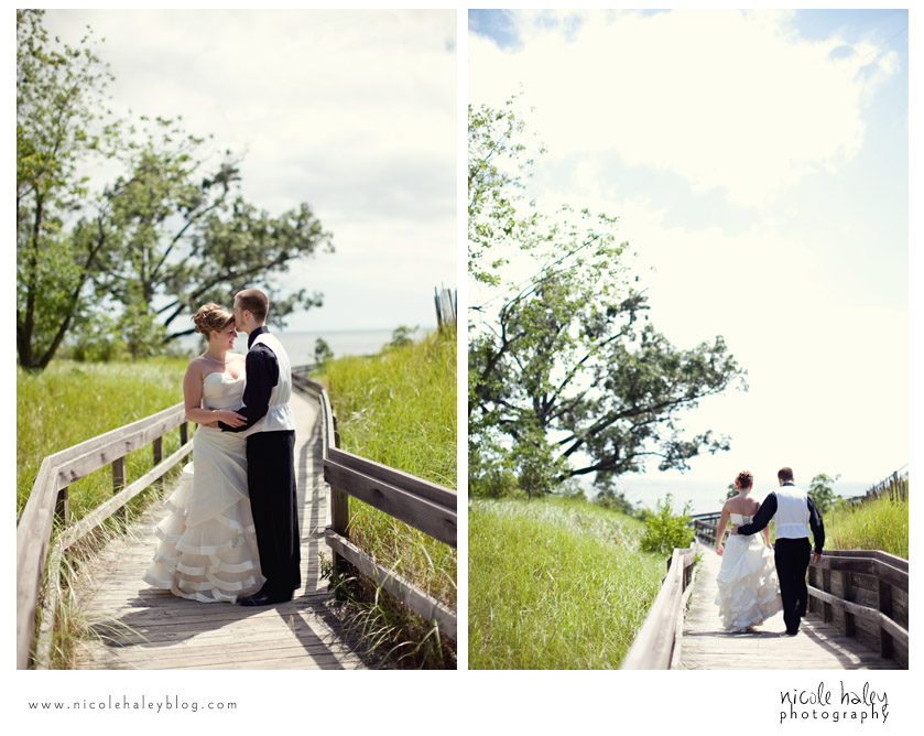 Sara and Brandon's Wedding, Muskegon Michigan, Ann Arbor Wedding Photography