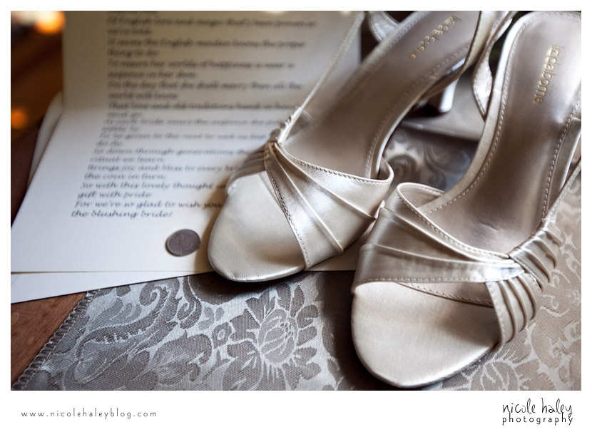 nicole haley photography, liz claibourne shoes, catie and darnell, lansing, michigan wedding photography