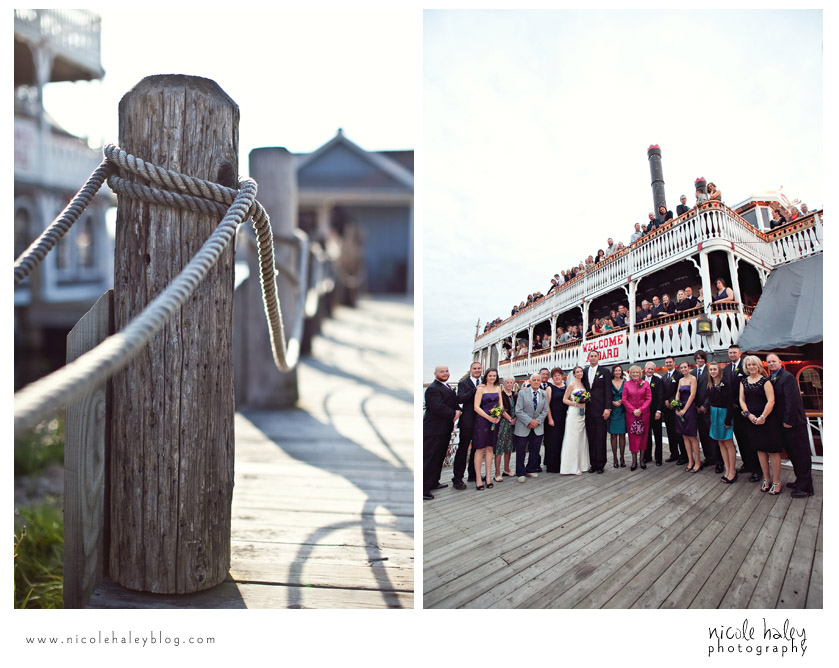 nicole haley photography, catie and darnell, lansing, michigan wedding photography, michigan princess riverboat