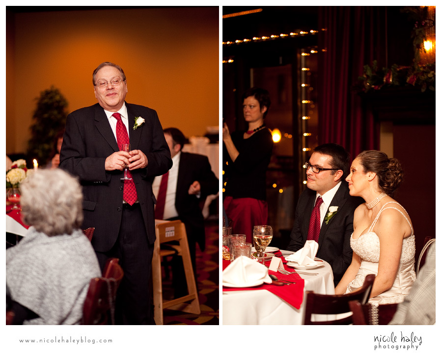 Nicole Haley Photography, Philip and Cynthia, Troppo Wedding Reception, Toast