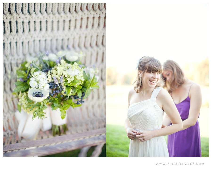 misty farm wedding photography, sweet pea floral design, nicole haley photography