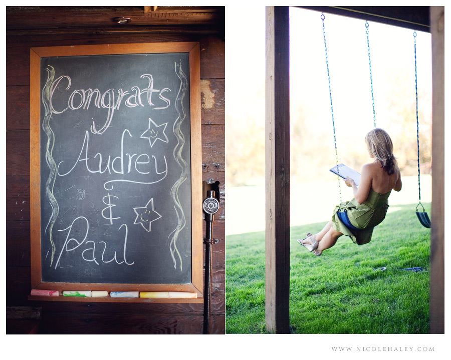 misty farm wedding, ann arbor wedding photographer, wedding chalkboard