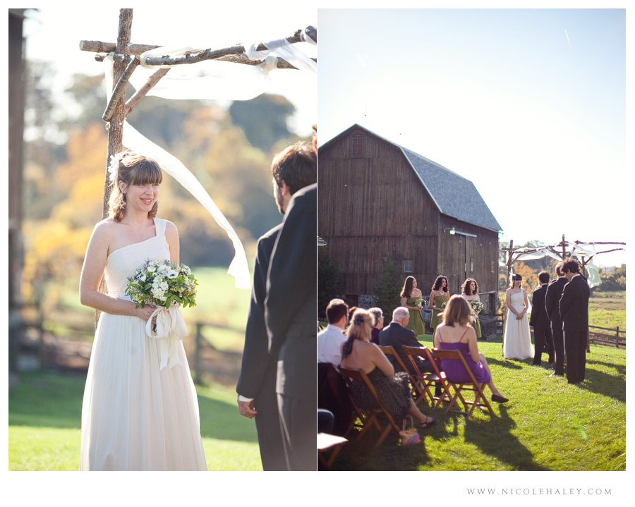misty farm wedding, ann arbor wedding photographer, michigan barn wedding