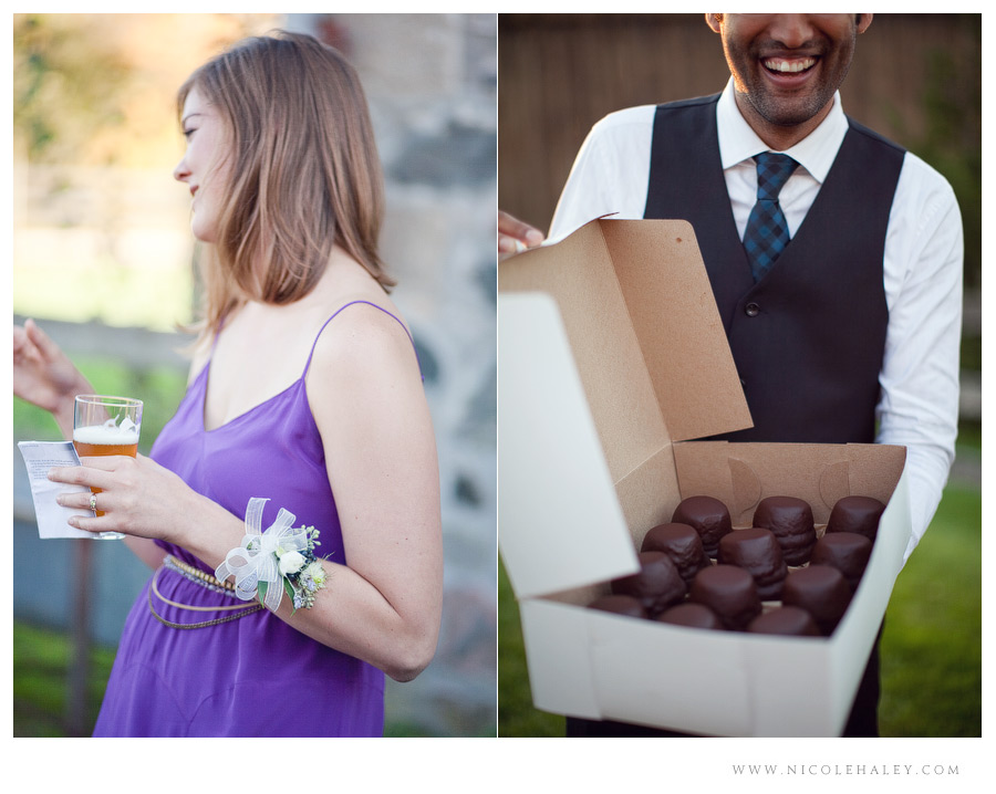 misty farm wedding, ann arbor wedding photographer, michigan fall wedding