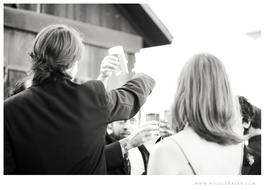 misty farm wedding, ann arbor wedding photographer, michigan fall wedding