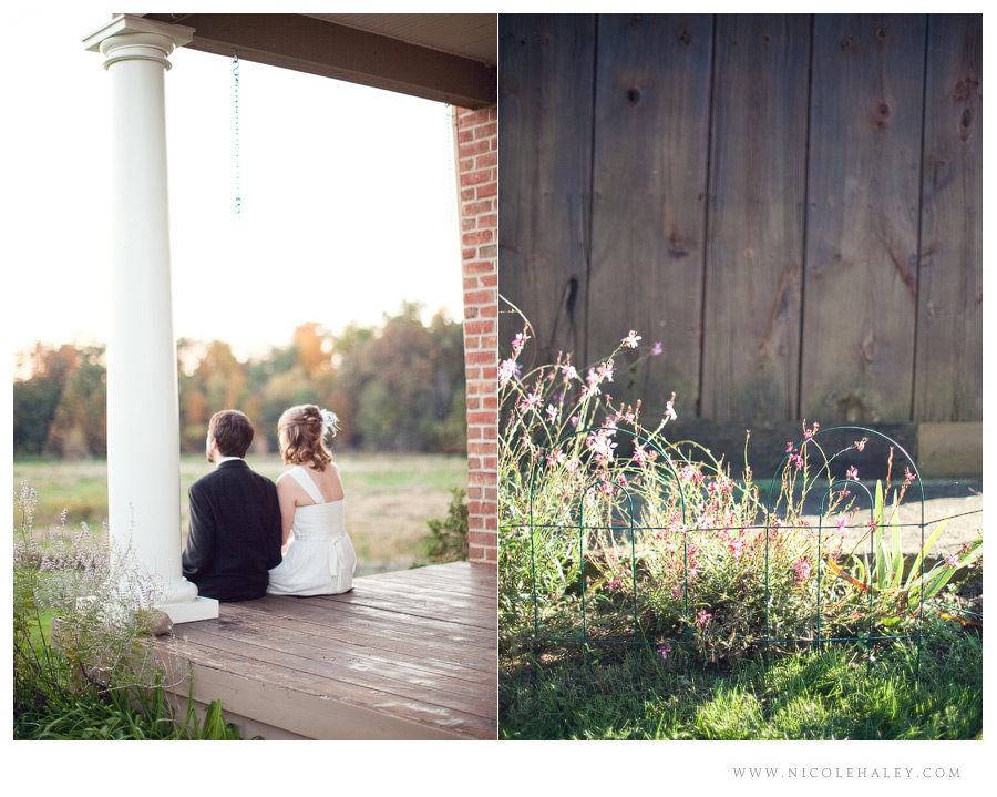 misty farm wedding, ann arbor wedding photographer, rustic michigan fall wedding