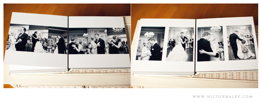 nicole haley photography _ book cloth album07 ann arbor wedding photographer, silk book cloth album