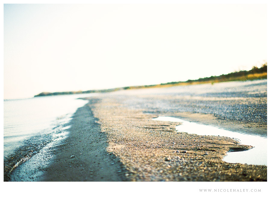 lake michigan in october, glen arbor, film