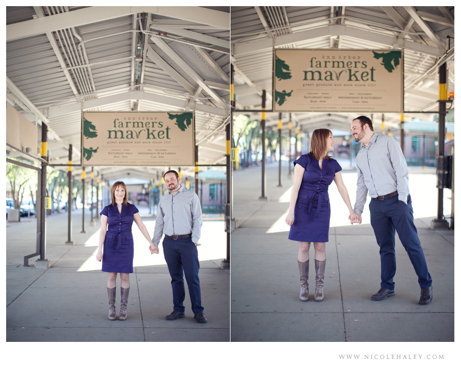 Ann Arbor wedding photographer, kerrytown engagement photos