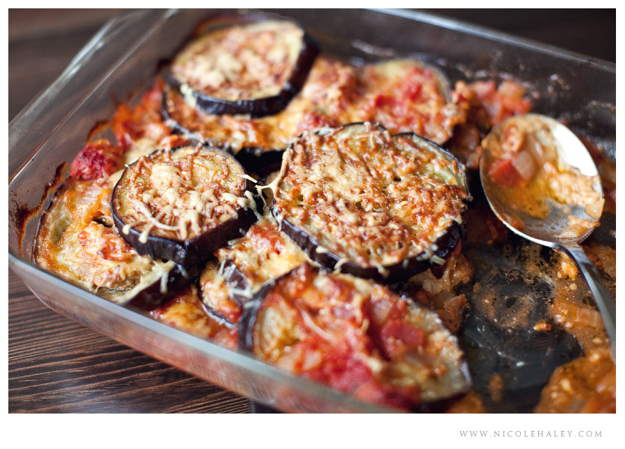 nicole haley photography - eggplant parmesan 1 eggplant parmesan