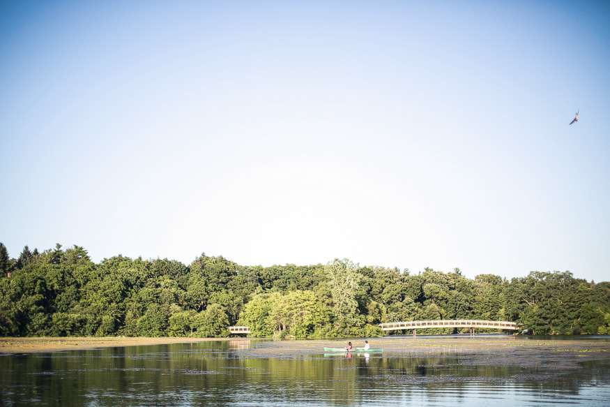 Ann Arbor Engagement Photographs 13 Ann Arbor engagement photographs, Gallup Park, kayaking