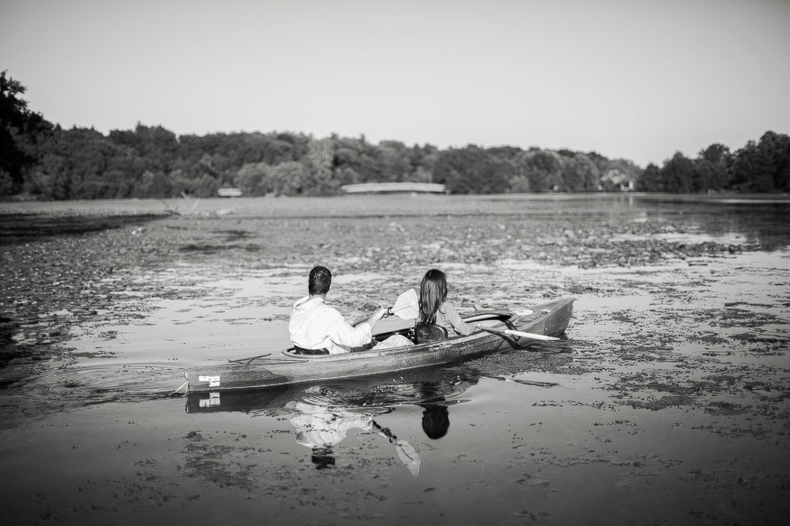 Ann Arbor Engagement Photographs 14 Ann Arbor engagement photographs, Gallup Park, kayaking